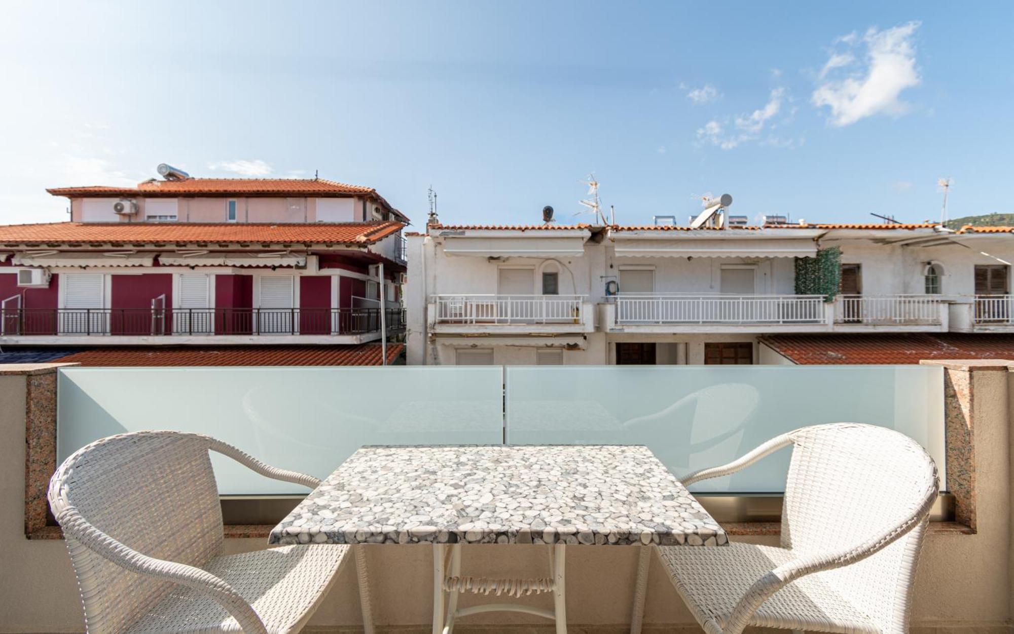 Villa Zoe On The Beach Sarti Exteriör bild